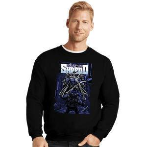 Secret_Shirts Crewneck Sweater, Unisex / Small / Black Time To Shredd