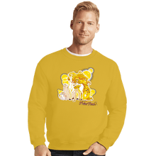 Load image into Gallery viewer, Shirts Crewneck Sweater, Unisex / Small / Gold Trainer Venus
