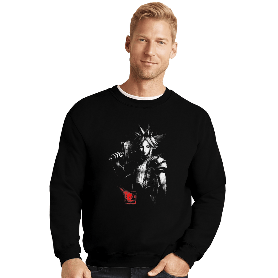 Shirts Crewneck Sweater, Unisex / Small / Black Soldier Ink