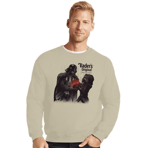 Shirts Crewneck Sweater, Unisex / Small / Sand Vader's Original