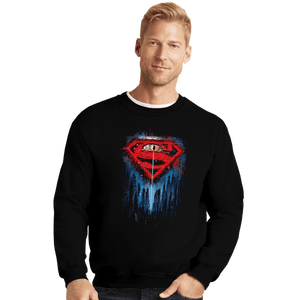 Secret_Shirts Crewneck Sweater, Unisex / Small / Black Supreme Guardian