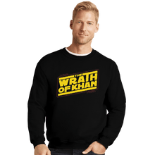 Load image into Gallery viewer, Shirts Crewneck Sweater, Unisex / Small / Black Wrath of Khan
