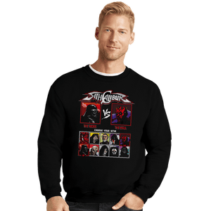 Daily_Deal_Shirts Crewneck Sweater, Unisex / Small / Black Sith Calibur