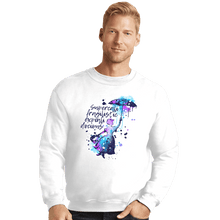 Load image into Gallery viewer, Shirts Crewneck Sweater, Unisex / Small / White Mary Watercolor
