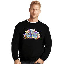 Load image into Gallery viewer, Secret_Shirts Crewneck Sweater, Unisex / Small / Black Superfiends
