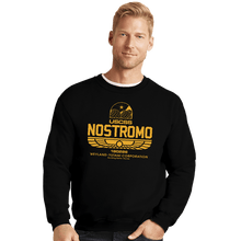 Load image into Gallery viewer, Secret_Shirts Crewneck Sweater, Unisex / Small / Black Nostromo
