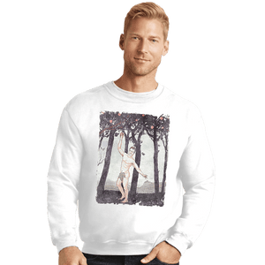Shirts Crewneck Sweater, Unisex / Small / White Celebration