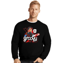 Load image into Gallery viewer, Shirts Crewneck Sweater, Unisex / Small / Black Heartthrob Ash
