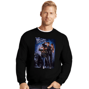 Shirts Crewneck Sweater, Unisex / Small / Black I'll Be Back To The Future