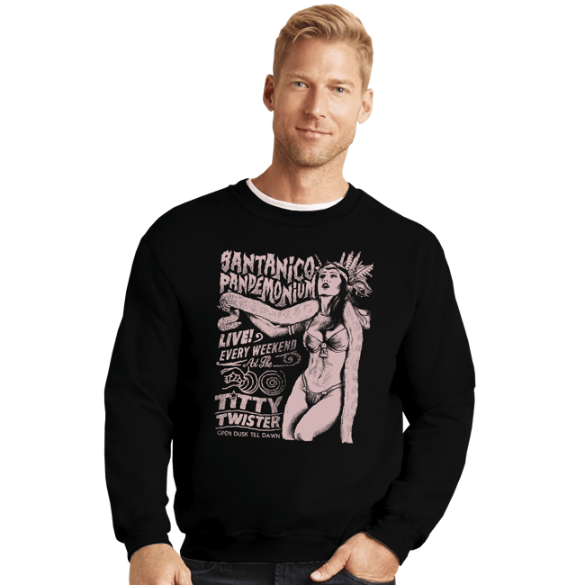 Secret_Shirts Crewneck Sweater, Unisex / Small / Black Satanico Pandemonium Sale