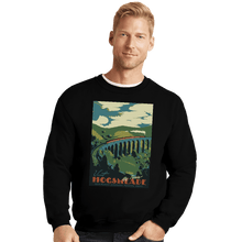 Load image into Gallery viewer, Shirts Crewneck Sweater, Unisex / Small / Black Visit Hogsmeade
