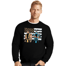 Load image into Gallery viewer, Shirts Crewneck Sweater, Unisex / Small / Black Black Dragonia
