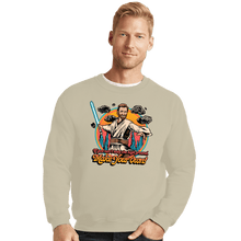 Load image into Gallery viewer, Daily_Deal_Shirts Crewneck Sweater, Unisex / Small / Sand Take The High Ground
