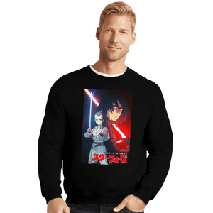 Shirts Crewneck Sweater, Unisex / Small / Black Ghibli Sequel Trilogy