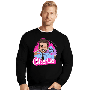 Daily_Deal_Shirts Crewneck Sweater, Unisex / Small / Black This Ken Is A Menace To Society