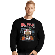Load image into Gallery viewer, Shirts Crewneck Sweater, Unisex / Small / Black Ed Five Standing By
