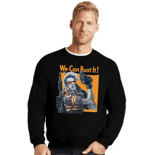 Load image into Gallery viewer, Shirts Crewneck Sweater, Unisex / Small / Black We Can Bust It
