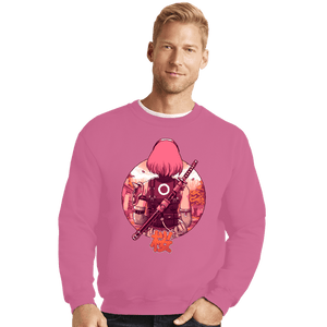 Shirts Crewneck Sweater, Unisex / Small / Azalea Autumn Cherry
