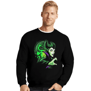 Shirts Crewneck Sweater, Unisex / Small / Black All Evil
