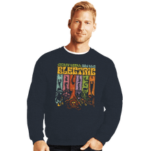 Load image into Gallery viewer, Daily_Deal_Shirts Crewneck Sweater, Unisex / Small / Dark Heather The Electric Mayhem
