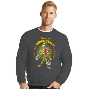 Secret_Shirts Crewneck Sweater, Unisex / Small / Charcoal World of Wormcraft