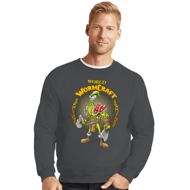 Secret_Shirts Crewneck Sweater, Unisex / Small / Charcoal World of Wormcraft