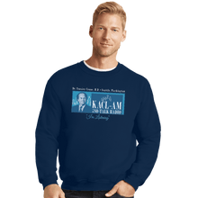 Load image into Gallery viewer, Shirts Crewneck Sweater, Unisex / Small / Navy Frasier Talk Show
