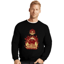 Load image into Gallery viewer, Daily_Deal_Shirts Crewneck Sweater, Unisex / Small / Black Y&#39;all Shall Suffer
