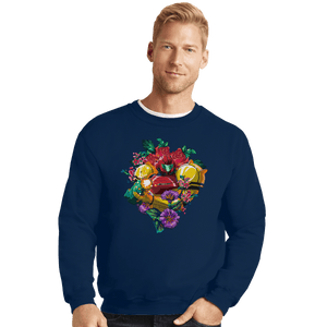 Shirts Crewneck Sweater, Unisex / Small / Navy The Bounty Hunter