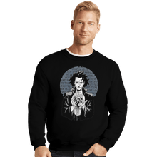 Load image into Gallery viewer, Shirts Crewneck Sweater, Unisex / Small / Black A Dream Of Black
