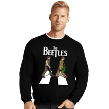 Load image into Gallery viewer, Shirts Crewneck Sweater, Unisex / Small / Black The Beetles
