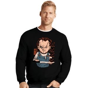 Shirts Crewneck Sweater, Unisex / Small / Black Do You Wanna Play?