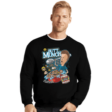 Load image into Gallery viewer, Shirts Crewneck Sweater, Unisex / Small / Black Butt Munch
