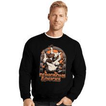 Load image into Gallery viewer, Daily_Deal_Shirts Crewneck Sweater, Unisex / Small / Black Dungeons &amp; Ducks
