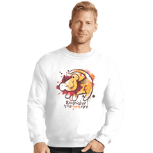 Load image into Gallery viewer, Shirts Crewneck Sweater, Unisex / Small / White Remember
