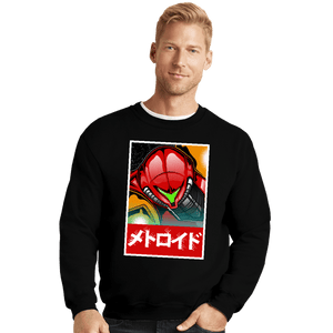 Shirts Crewneck Sweater, Unisex / Small / Black The  Bounty Hunter