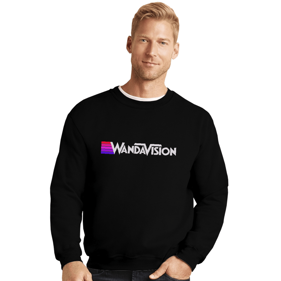 Shirts Crewneck Sweater, Unisex / Small / Black RetroVision