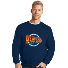 Load image into Gallery viewer, Shirts Crewneck Sweater, Unisex / Small / Navy My Other Car
