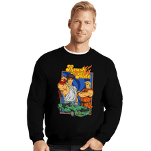 Load image into Gallery viewer, Shirts Crewneck Sweater, Unisex / Small / Black Thrash My Ride
