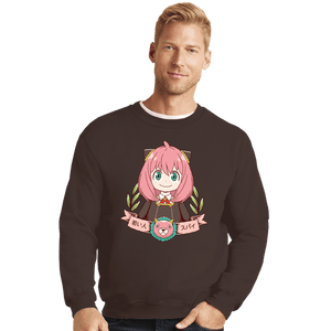 Secret_Shirts Crewneck Sweater, Unisex / Small / Dark Chocolate The Young Spy
