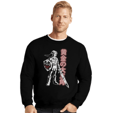 Load image into Gallery viewer, Shirts Crewneck Sweater, Unisex / Small / Black Link, Hero of Time
