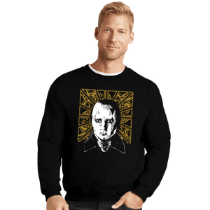 Shirts Crewneck Sweater, Unisex / Small / Black Lament Cenobite