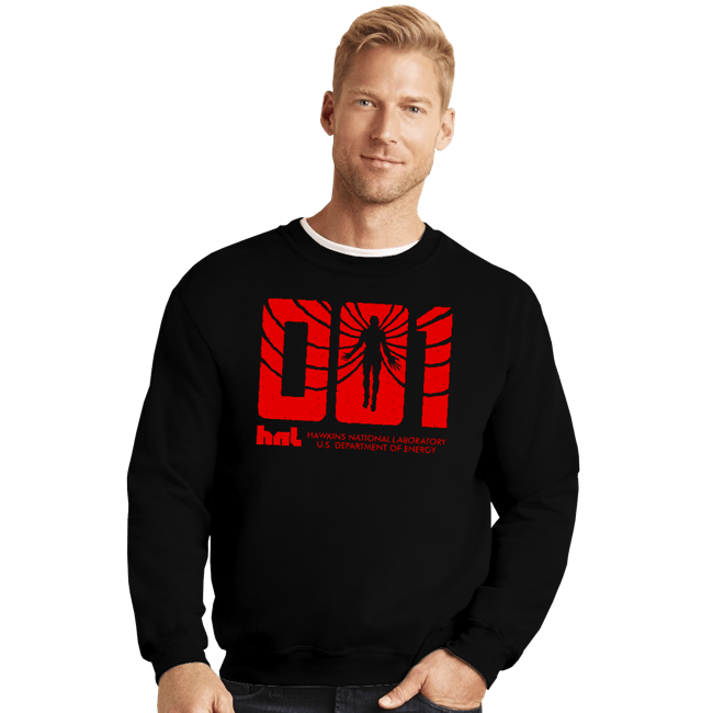 Secret_Shirts Crewneck Sweater, Unisex / Small / Black 001 Vecna