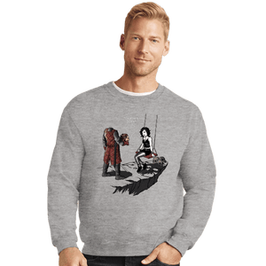 Shirts Crewneck Sweater, Unisex / Small / Sports Grey Sean Insists