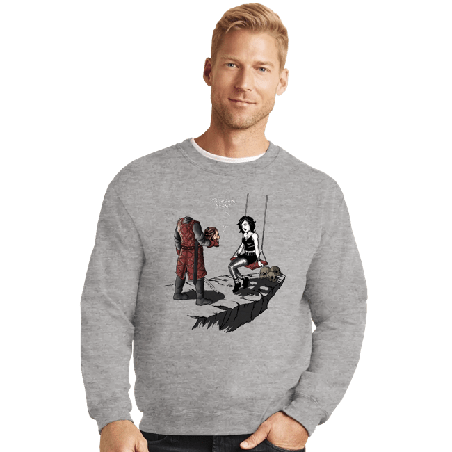 Shirts Crewneck Sweater, Unisex / Small / Sports Grey Sean Insists