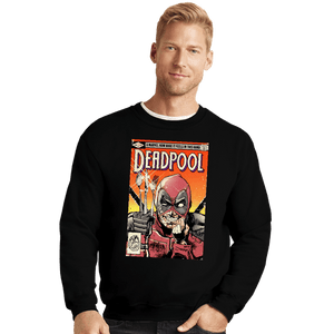Secret_Shirts Crewneck Sweater, Unisex / Small / Black Dead Comics