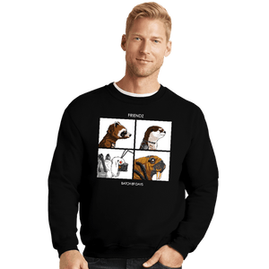 Daily_Deal_Shirts Crewneck Sweater, Unisex / Small / Black Batch 89 Days