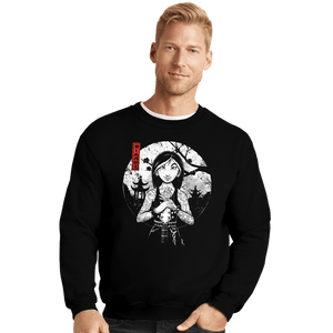 Daily_Deal_Shirts Crewneck Sweater, Unisex / Small / Black Rock The Dynasty