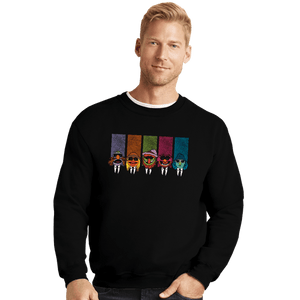 Daily_Deal_Shirts Crewneck Sweater, Unisex / Small / Black Reservoir Mayhem