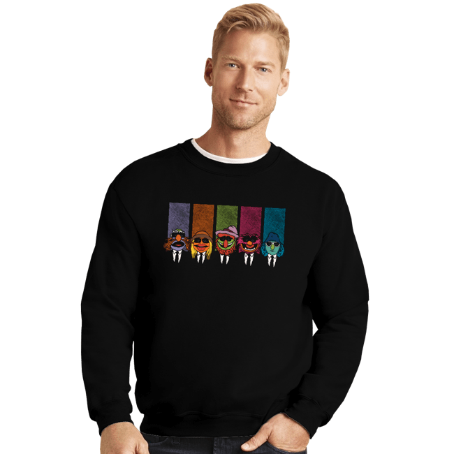 Daily_Deal_Shirts Crewneck Sweater, Unisex / Small / Black Reservoir Mayhem